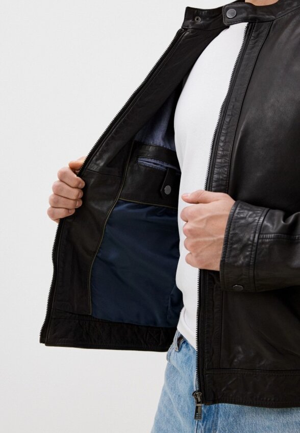 Куртка кожаная Jorg Weber