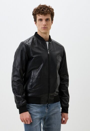 Куртка кожаная Urban Fashion for Men
