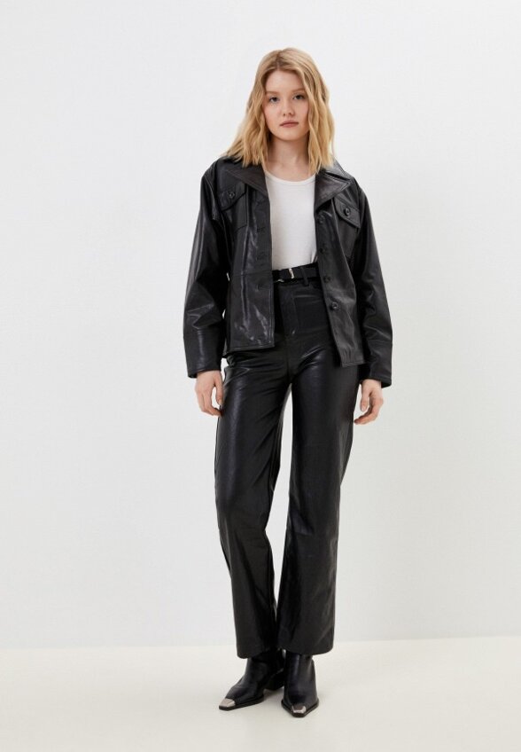 Куртка кожаная Снежная Королева