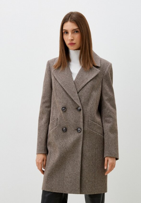 Пальто двубортное Almarosa