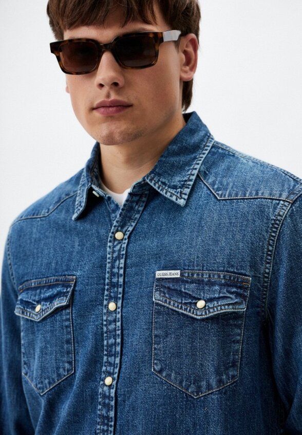 Рубашка джинсовая Guess Jeans