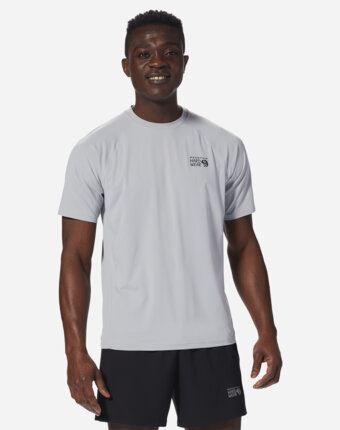 Футболка мужская Mountain Hardwear Crater Lake Short Sleeve, Серый женщинам