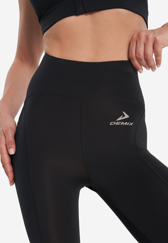 Легинсы женские Demix MuseFit Gym Blackout, Черный