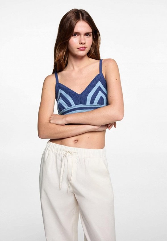 Брюки Mango Teen