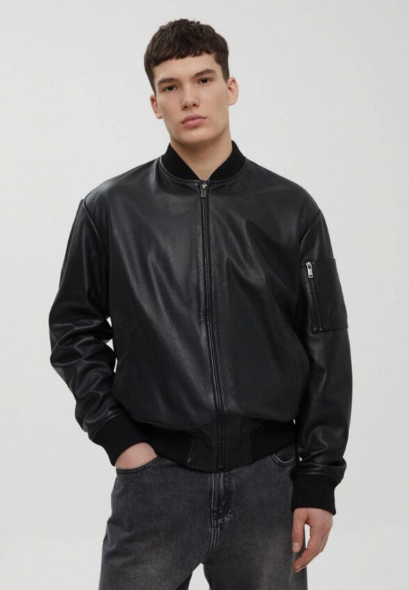 Куртка кожаная Finn Flare