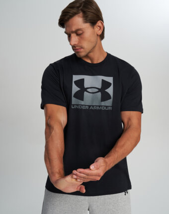 Футболка мужская Under Armour Boxed Sports Updated, Черный женщинам