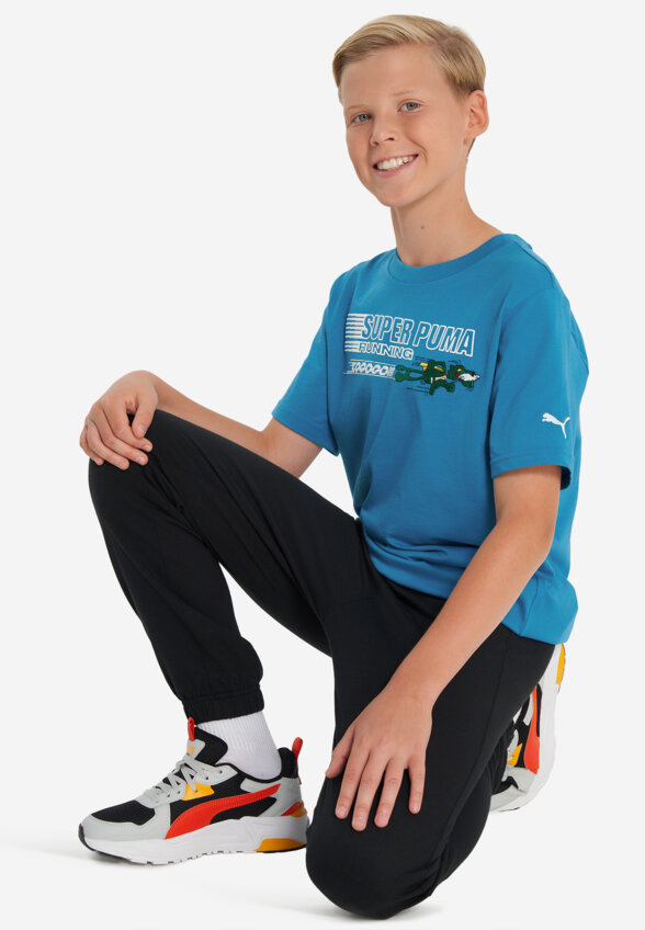Футболка для мальчиков PUMA Super Graphic, Голубой