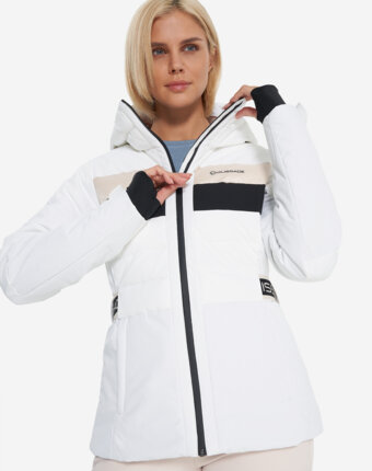 Куртка горнолыжная женская Glissade, Белый женщинам