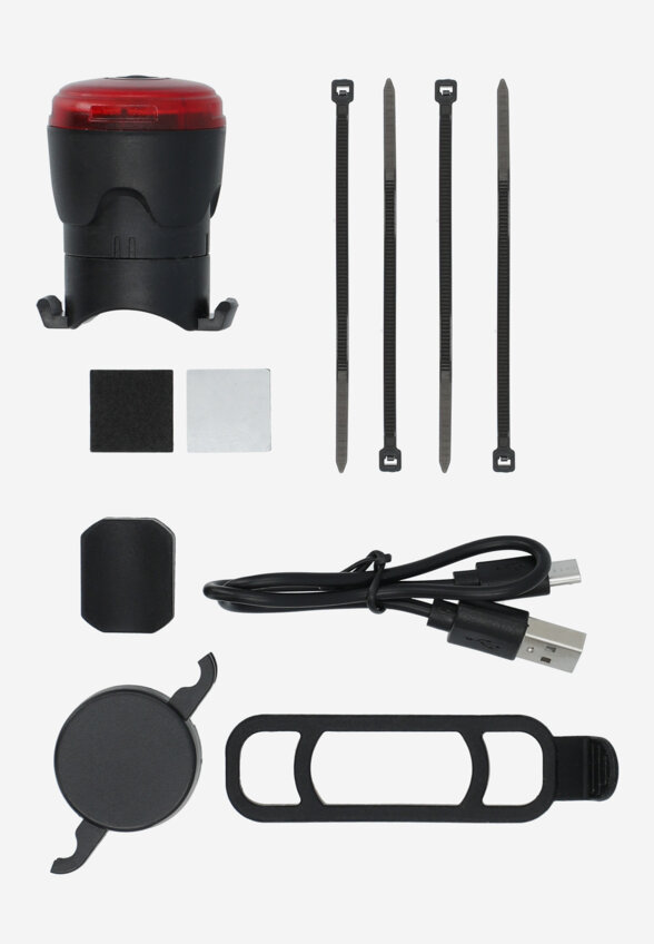 Фонарь велосипедный задний Cyclotech CRL-S, Черный