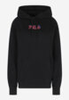 Худи женское оверсайз FILA, Черный10  - превью