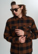 Рубашка мужская DICKIES Sacramento, Коричневый2  - превью