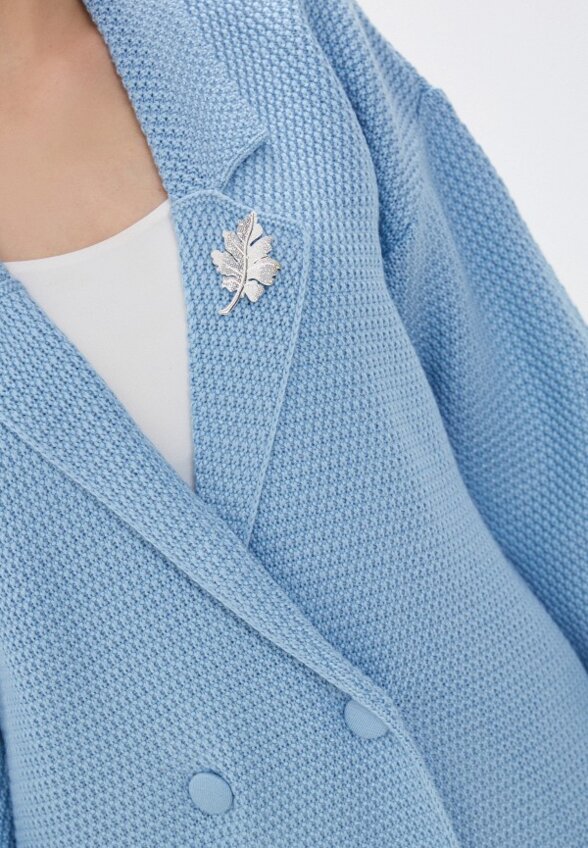 Пальто двубортное Vivawool