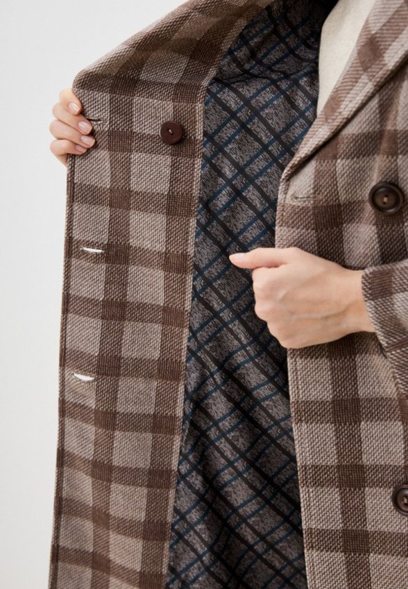 Пальто двубортное Louren Wilton