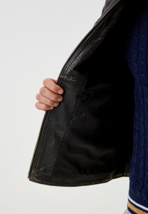 Куртка кожаная Jorg Weber