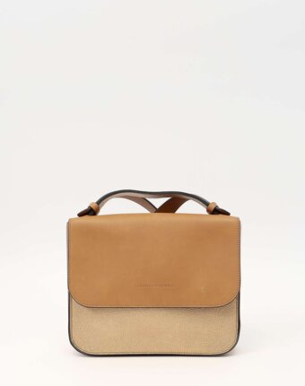 Brunello Cucinelli Leather Bag женщинам