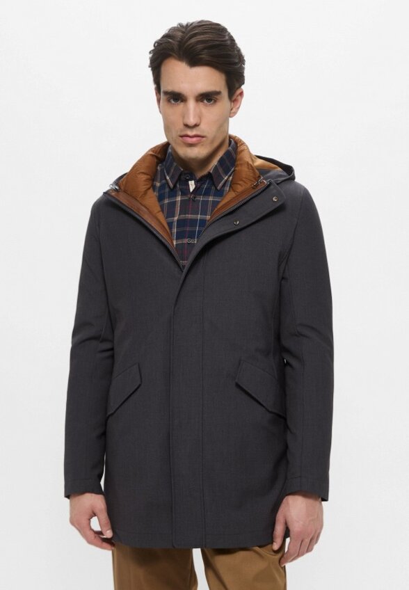 Плащ и куртка утепленная Trussardi