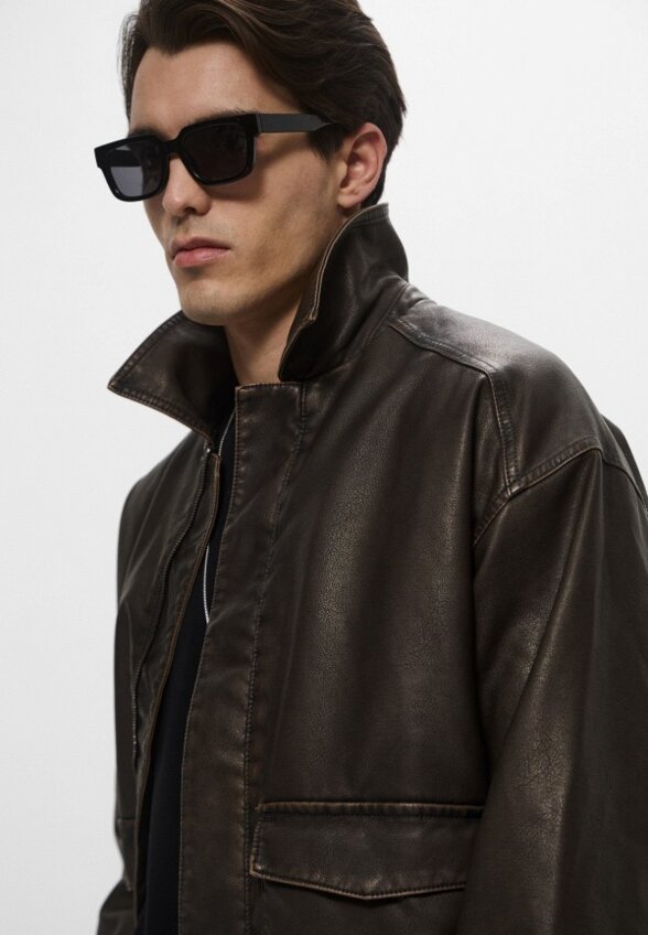 Куртка кожаная утепленная Befree