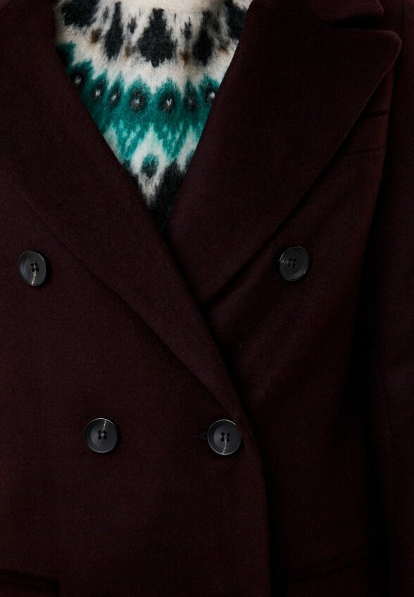 Пальто двубортное To Be One