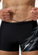 Плавки-шорты мужские Speedo Medley Logo Aquashort Blk/Red, Черный5  - превью