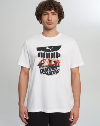 Футболка мужская PUMA, Белый женщинам