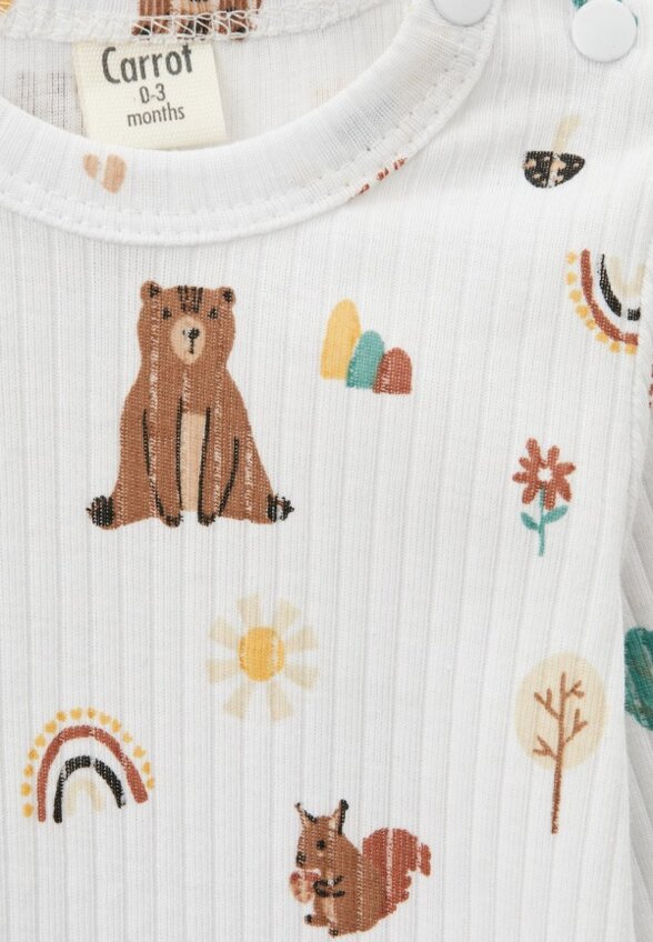 Боди 3 шт. Carrot