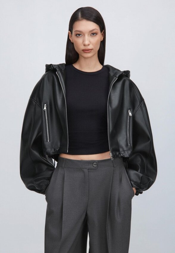 Куртка кожаная Top Top