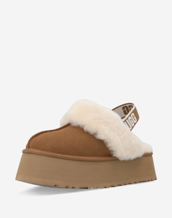 Сабо утепленные женские UGG Funkette, Коричневый женщинам