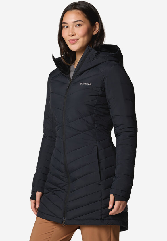 Ультралегкий пуховик женский Columbia Joy Peak II Mid Jacket, Черный