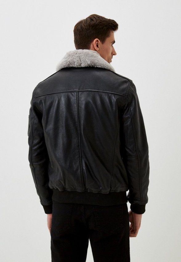 Куртка кожаная Jorg Weber