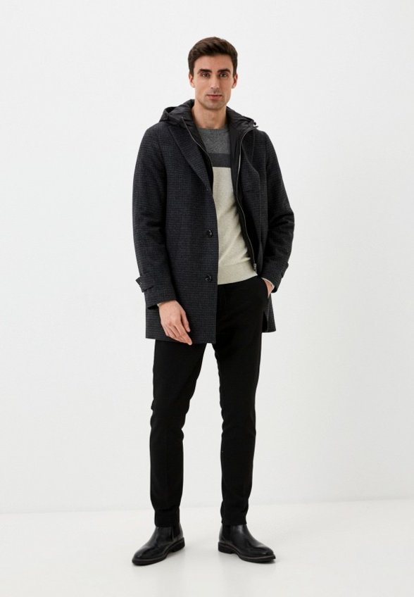 Пальто однобортное Cudgi