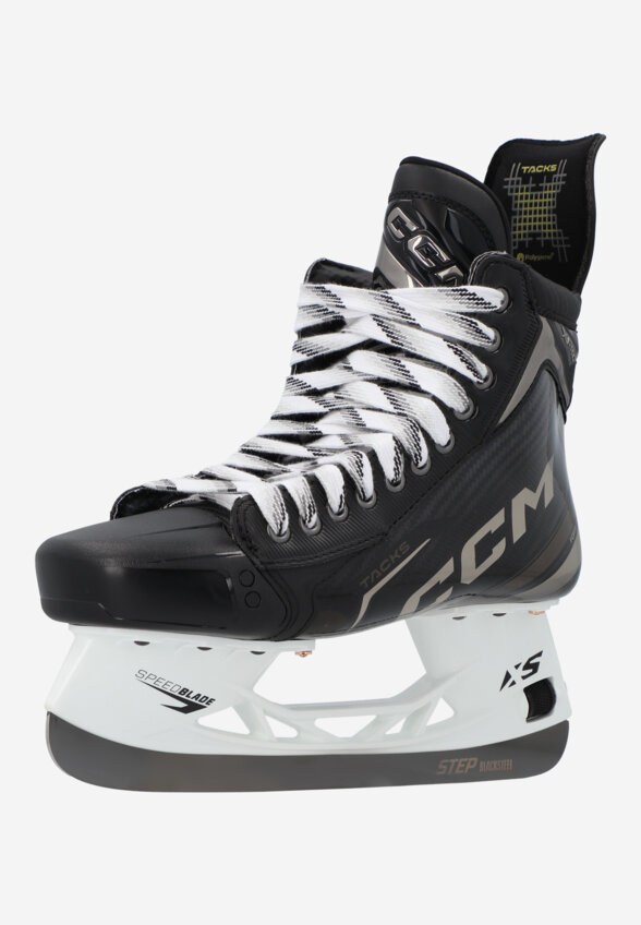 Коньки хоккейные CCM Tacks XF PRO SR Wide, Черный