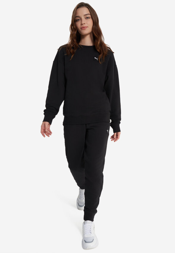 Свитшот женский PUMA Ess Elevated Comfort, Черный