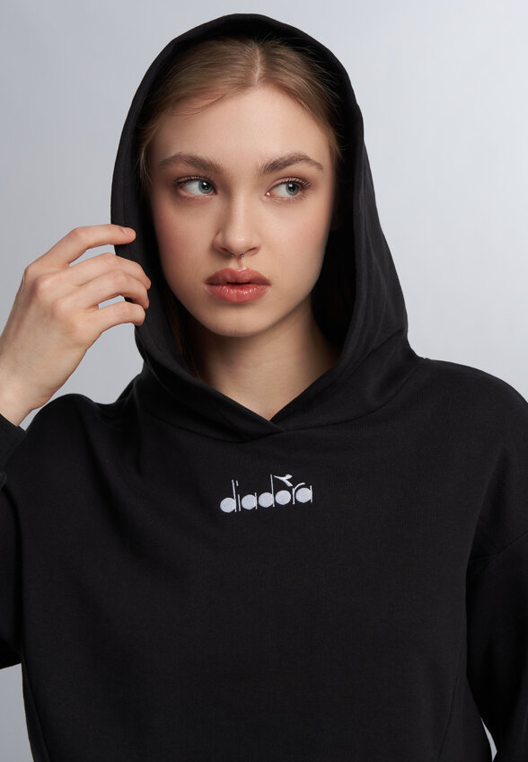 Худи женское Diadora, Черный