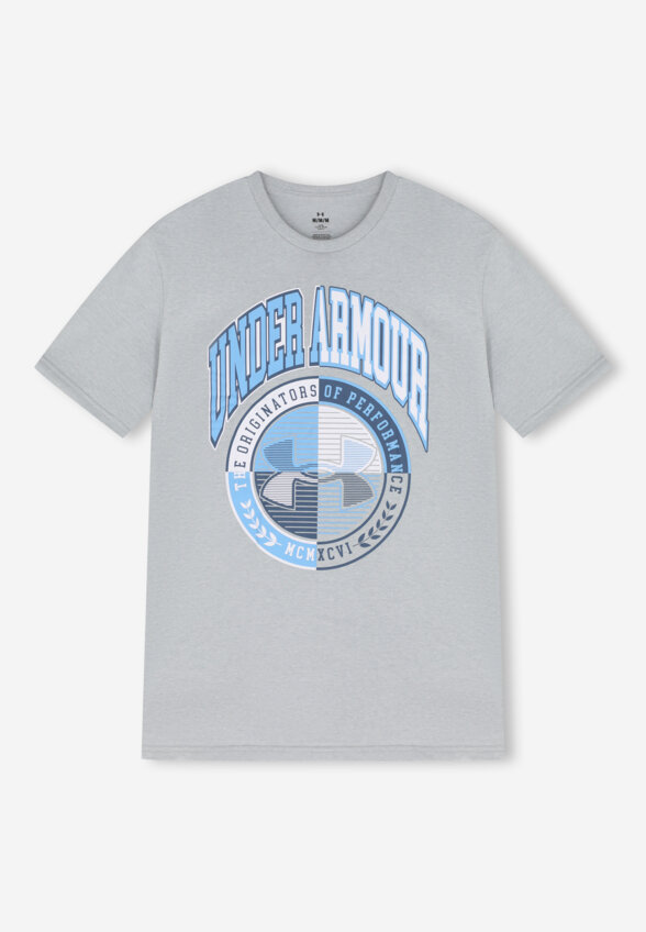 Футболка мужская Under Armour Varsity Crest, Серый
