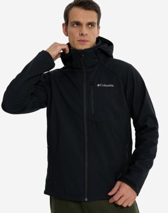 Куртка софтшелл мужская Columbia Cascade Ridge III Softshell, Черный женщинам