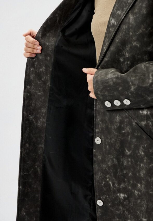 Пальто однобортное Berhasm