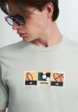 Футболка мужская adidas Mos Stamps, Голубой5  - превью