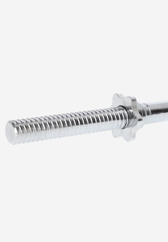 Гриф стальной изогнутый 30х1200 мм Torneo, Серебряный