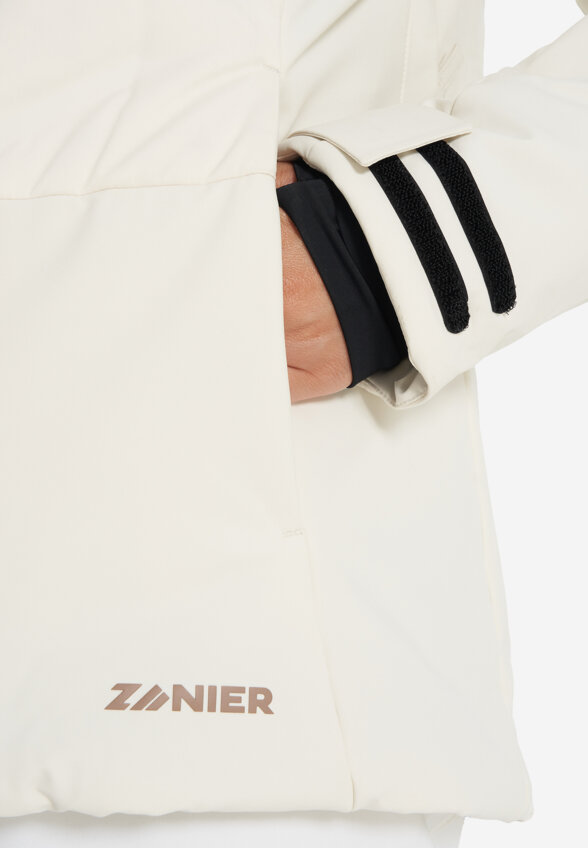 Пуховик женский Zanier, Бежевый