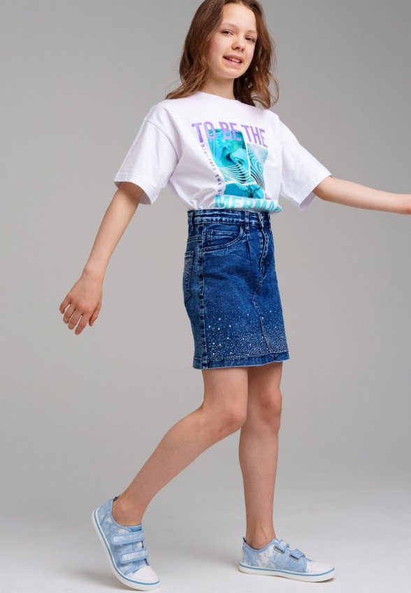 Юбка джинсовая PlayToday