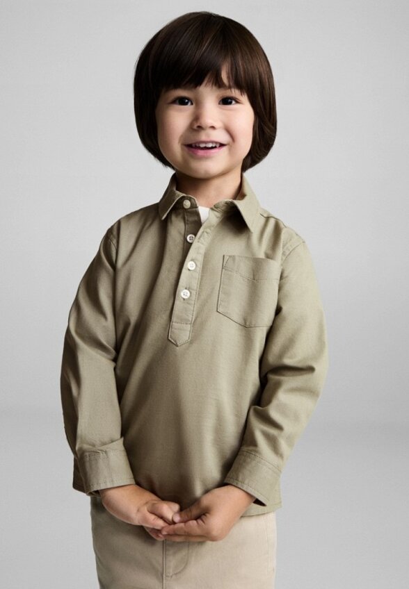Рубашка Mango Kids