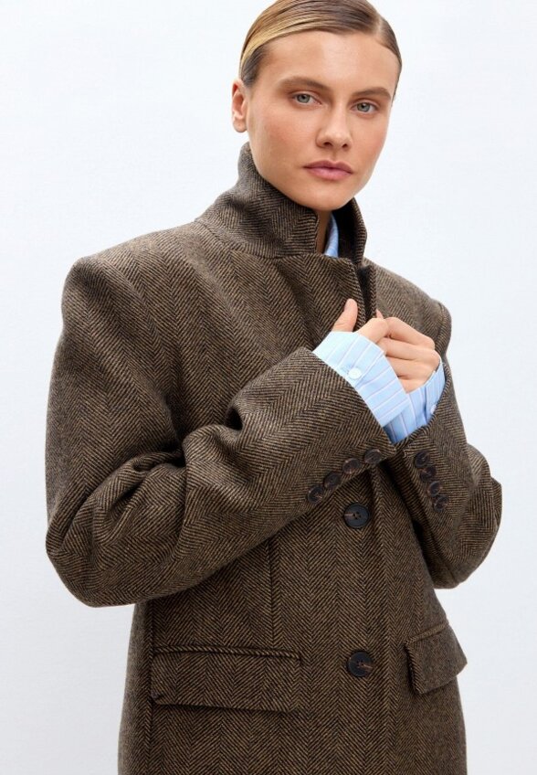 Пальто однобортное Katerina Myachina