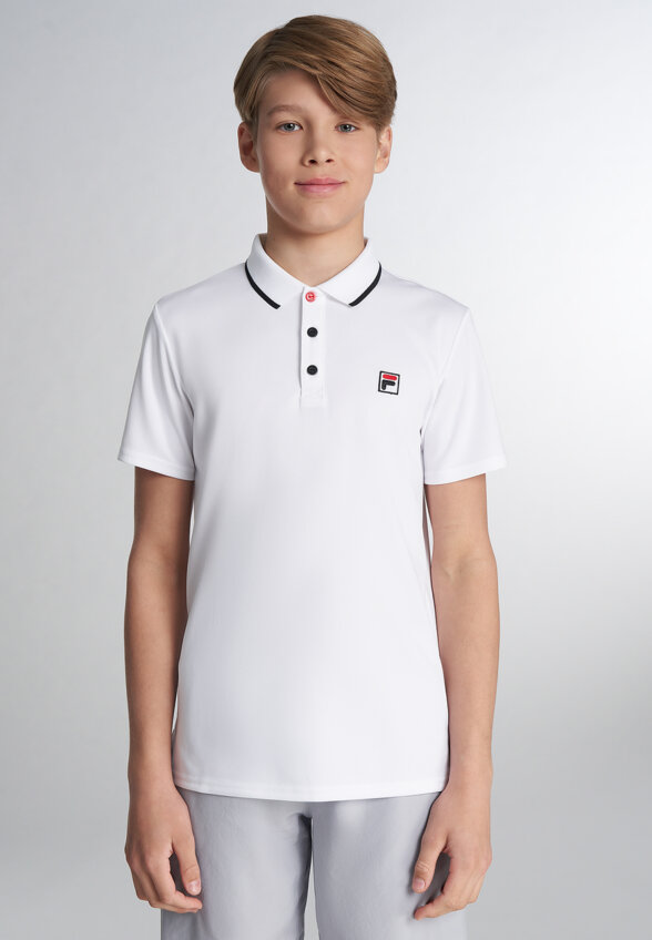 Поло для мальчиков FILA, Белый