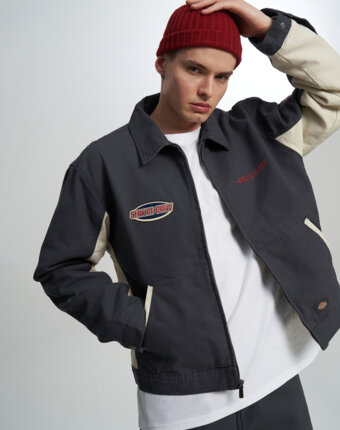 Легкая куртка мужская DICKIES Nashport, Серый женщинам