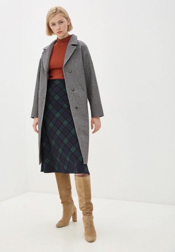 Пальто однобортное Ovelli