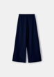 Широкие брюки на резинке для девочек5  - превью