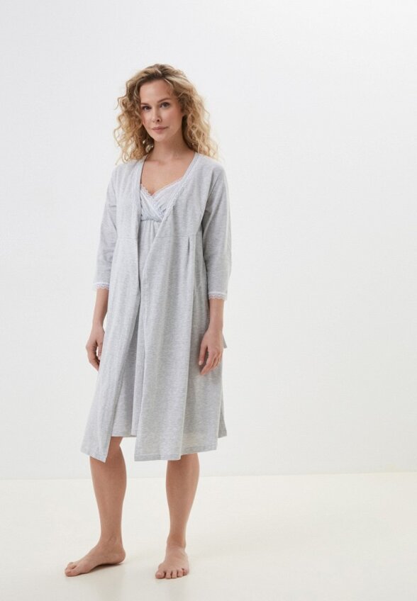 Халат и сорочка ночная Hunny mammy