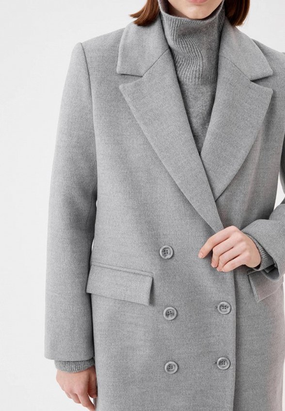 Пальто двубортное Bstatement