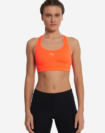 Топ бра спортивный PUMA 4 Keeps Run, Красный женщинам