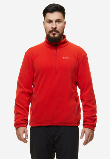 Джемпер флисовый мужской Bask Micro V2, Красный